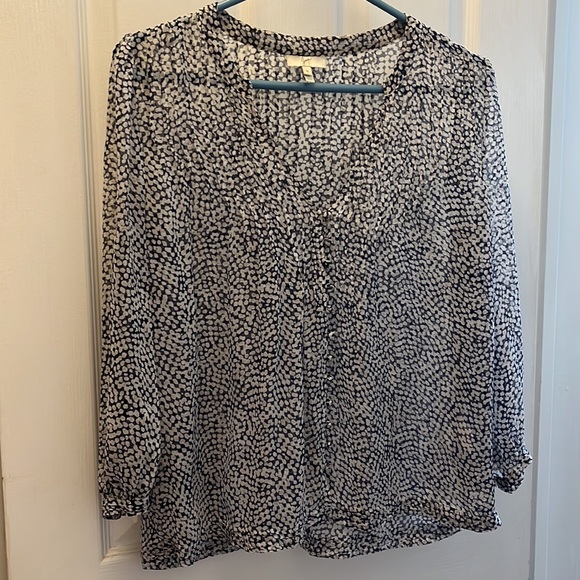 Joie Silk Blouse Size Small - Picture 4 of 9